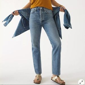 AGOLDE 90’s Pinch Waist HighRise Straight Navigate